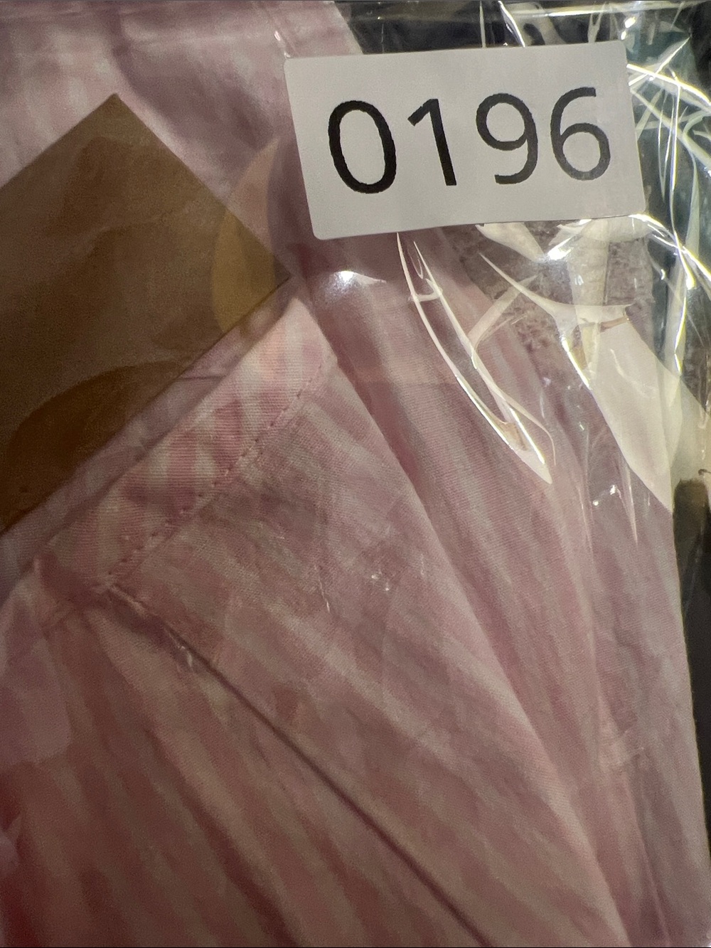 Skims Pink and White Striped Button-Front Shirt. - Picture 13 of 13
